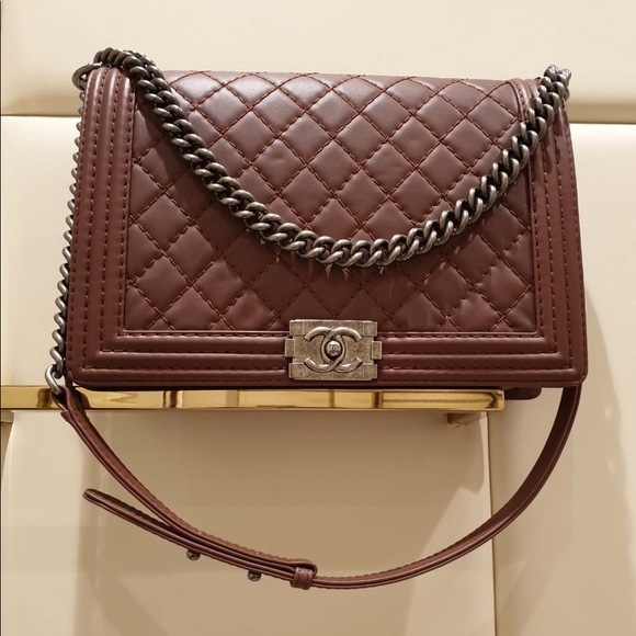 CHANEL Handbags - Chanel Large Boy Bag